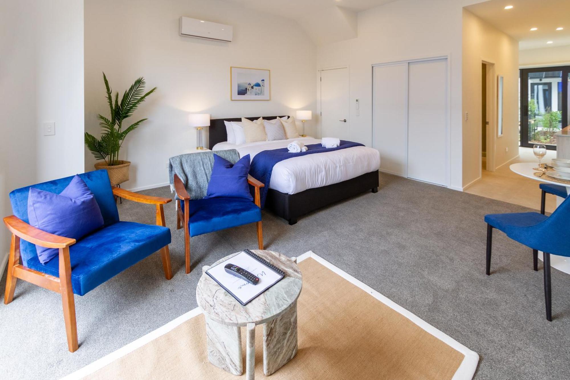 Central Christchurch Santorini Style 1Br Studio Zewnętrze zdjęcie